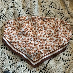Garage silk handkerchief top